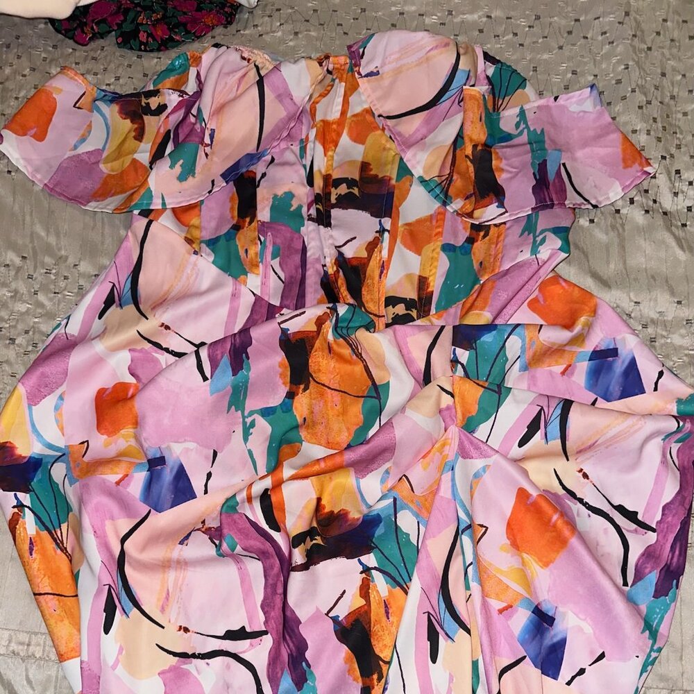 Multi-color Dress